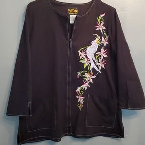 Vintage Bob Mackie Wearable Art Jacket